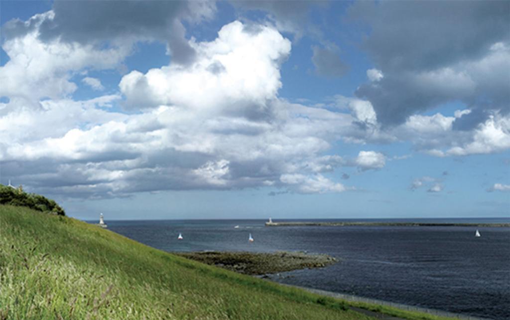 Lighthouse Guest House Whitley Bay Exteriör bild